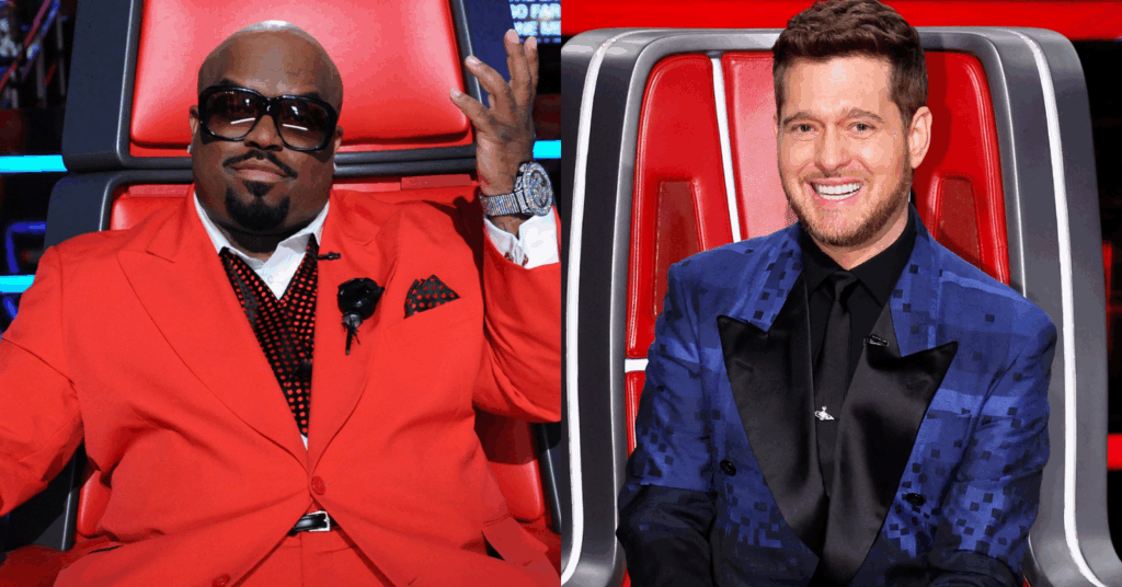 CeeLo Green Michael Bublé Mega Mentors Voice Season 29