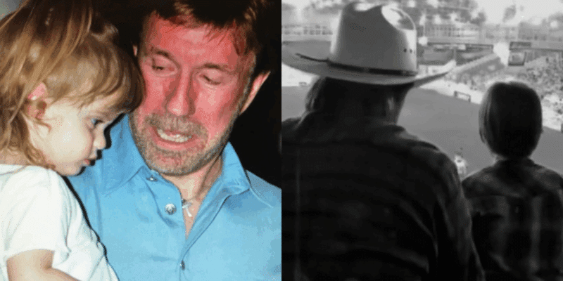 chuck norris with his kids