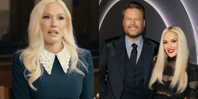 Gwen Stefani and Blake Shelton