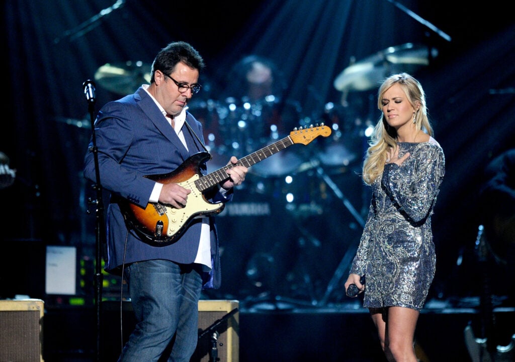 Carrie Underwood and Vince Gill How Great Thou Art