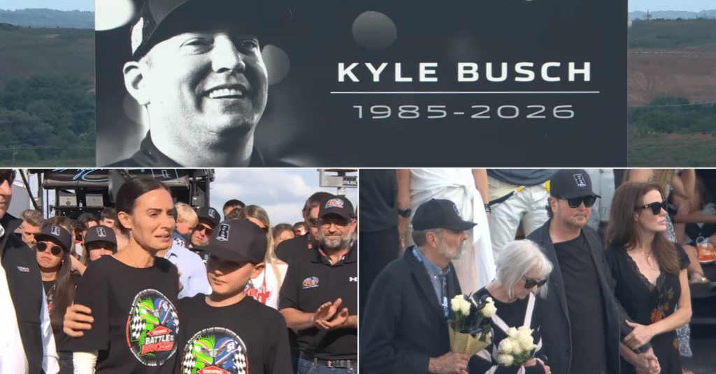 Kyle Busch's family gathers at Coca-Cola 600